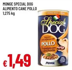 Monge - Special Dog Alimento Cane Pollo