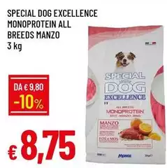 Monge - Special Dog Excellence Monoprotein All Breeds Manzo