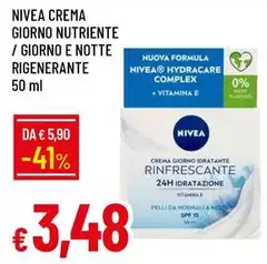 Nivea - Crema Giorno Nutriente / Giorno E Notte Rigenerante Nivea - Crema Giorno Nutriente / Giorno E Notte Rigenerante