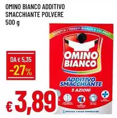 Omino Bianco - Additivo Smacchiante Polvere