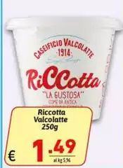 Caseificio valcolatte - Riccotta