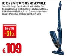 Bosch - Bbhf216 Scopa Ricaricabile