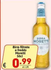 Moretti - Birra Filtrata A Freddo
