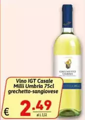 Casale - Vino IGT Grechetto-Sangiovese Casale - Vino IGT Grechetto-Sangiovese
