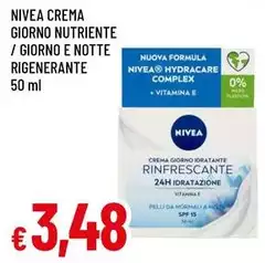 Nivea - Crema Giorno Nutriente / Giorno E Notte Rigenerante Nivea - Crema Giorno Nutriente / Giorno E Notte Rigenerante