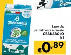 Granarolo - Latte UHT Parzialmente Scremato