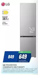 LG - Frigorifero Combinato GBV7280DPY