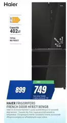Haier - Frigorifero French Door HFR3718ENGB