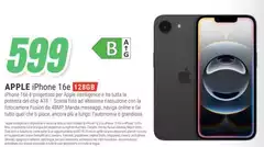 Apple - iPhone 16 E 128GB Viola