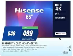Hisense - Tv Qled 4k 65" 65E79Q Hisense - Tv Qled 4k 65" 65E79Q