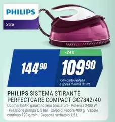 Philips - Perfectcare Compact Sistema Stirante Philips - Perfectcare Compact Sistema Stirante