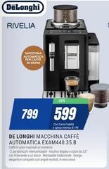 De Longhi - Macchina Caffè Automatica Exam440.35.b De Longhi - Macchina Caffè Automatica Exam440.35.b