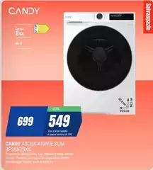 Candy - Asciugatrice Slim BPS8N2BXS3
