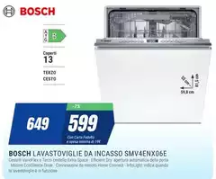 Bosch - Lavastoviglie Da Incasso SMV4ENX06E