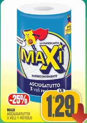 Maxi - Asciugatutto 3 Veli 1 Rotolo