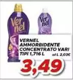 Vernel - Ammorbidente Concentrato Vernel - Ammorbidente Concentrato