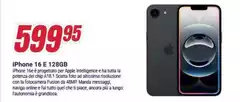 Apple - Iphone 16 E 128GB Titanio Nero