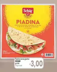 Schar - Piadina Senza Glutine Schar - Piadina Senza Glutine