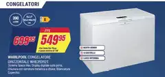 Whirlpool - Congelatori Whipped Congelatorie