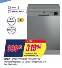 Beko - Lavastoviglie Dvn05320x