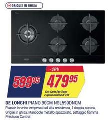 De Longhi - Piano 90cm Nsl590dncm De Longhi - Piano 90cm Nsl590dncm