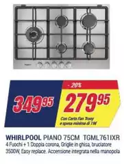 Whirlpool - Piano 75cm