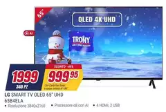 LG - Smart Tv Oled 65" Uhd 65ba6la