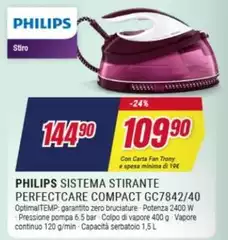 Philips - Perfectcare Compact Sistema Stirante Philips - Perfectcare Compact Sistema Stirante