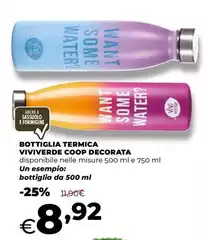 Coop - Bottiglia Termica Viviverde
