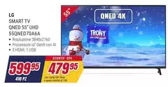 LG - QNED 55" UHD 55QNED70A6A LG - QNED 55" UHD 55QNED70A6A
