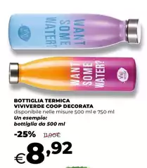 Coop - Bottiglia Termica Viviverde