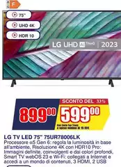 LG - Tv Led 75" 75UR78006LK LG - Tv Led 75" 75UR78006LK