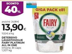 Fairy - Detersivo Lavastoviglie Platinum All In One