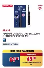 Oral b - Personal Care Oral Care Spazzolini Elettrici Io2 Series Black