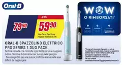 Oral b - Spazzolino Elettrico Pro Series 1 Duo Pack