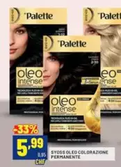 Palette - Syoss Oleo Colorazione Permanente