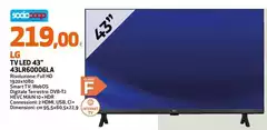 LG - Tv Led 43" 43LR60006LA