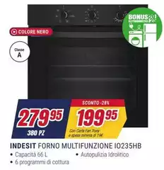 Indesit - Forno Multifunzione IO235HB