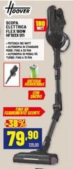 Hoover - Scopa Elettrica Flex 180° Hft30 X11