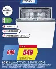 Bosch - Lavastoviglie SMV4ENX06E
