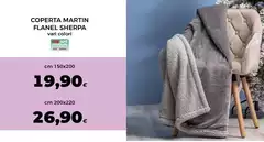 Sherpa - Coperta Martin Flanel Sherpa - Coperta Martin Flanel