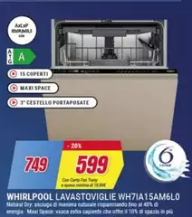 Whirlpool - Lavastoviglie Wh7ia1-5am-610