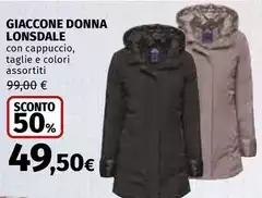 Lonsdale - Giaccone Donna