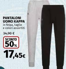 Kappa - Pantaloni Uomo