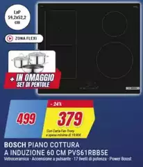 Bosch - Piano Cottura A Induzione 60 Cm Pvs61 Rbb5e