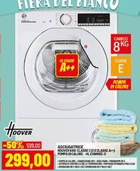 Hoover - Asciugatrice HOOVER BR0610 Classe EQ7CLasse A+