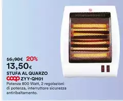 Coop - Stufa Al Quarzo ZYY QH01