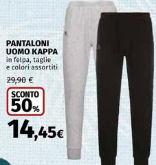 Kappa - Pantaloni Uomo
