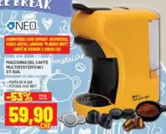 Nespresso - Macchina Del Caffè Multisystems In 1 St-500