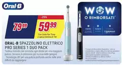 Oral b - Spazzolino Elettrico Pro Series 1 Duo Pack